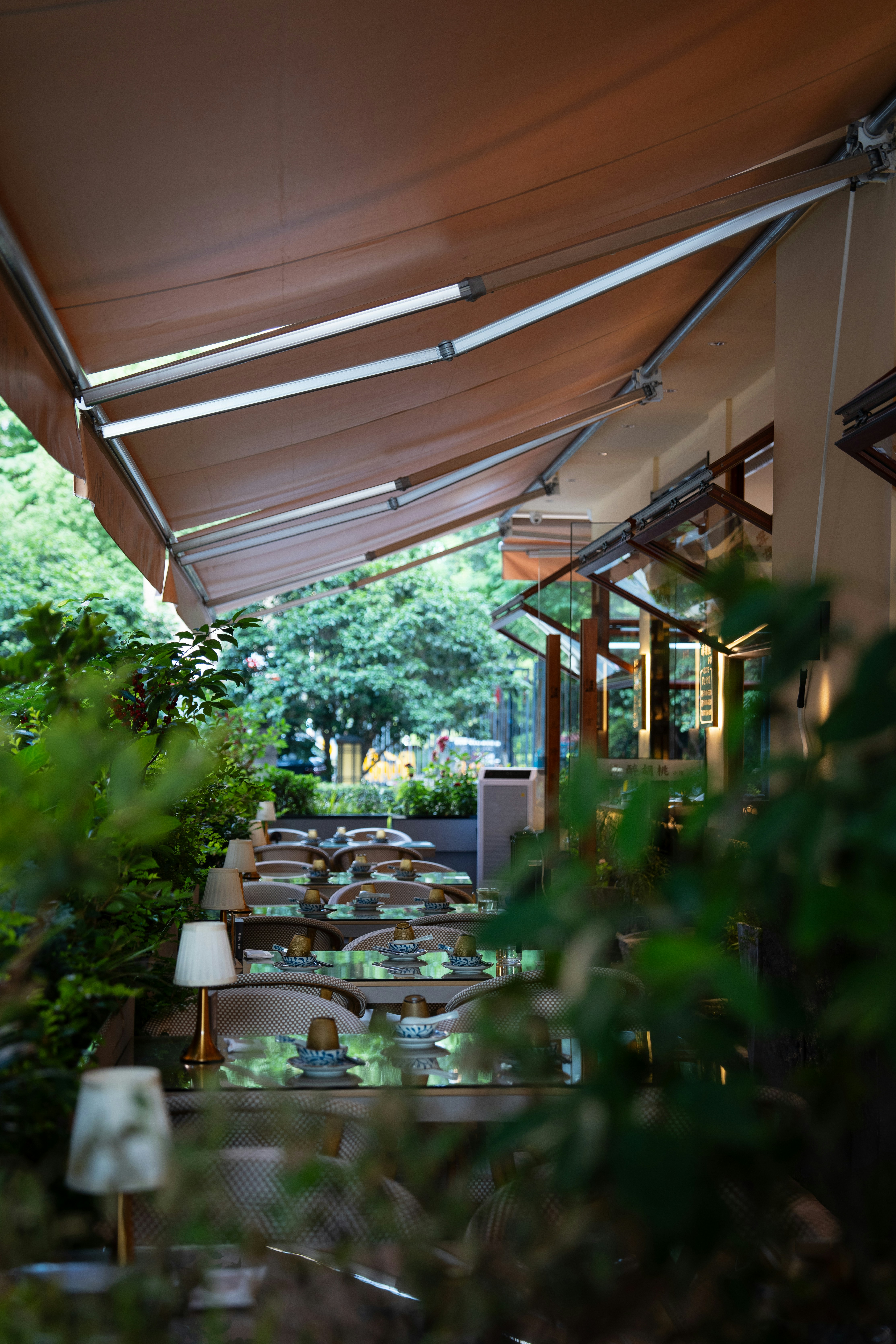 Toldo para restaurante en Majadahonda